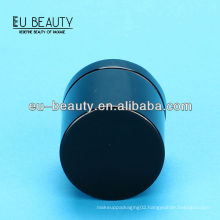 Shiny black aluminum cap for perfume bottle packaging